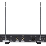 Samson Stage 212 Handheld Dual-Channel Wireless System with (2) Q6 Dynamic Microphones (E Band), Black (SWS212HH-E)