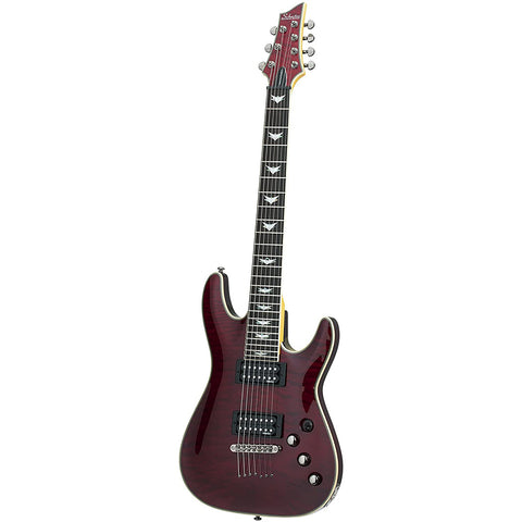 Schecter Omen Extreme-7 Electric Guitar (Black Cherry)