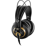 AKG K 240 Studio Professional Semi-Open Stereo Headphones with FiiO A1 Portable Headphone Amp