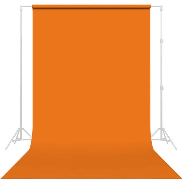 Savage Widetone Seamless Background Paper (#24 Orange, Size 86 Inches Wide x 36 Feet Long, Backdrop)