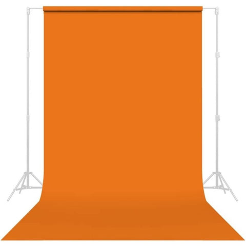 Savage Widetone Seamless Background Paper (#24 Orange, Size 86 Inches Wide x 36 Feet Long, Backdrop)