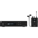 Sennheiser XSW IEM SET Stereo In-Ear Wireless Monitoring System A: 476 to 500 MHz (509146) Bundle with Sennheiser XSW IEM EK Wireless Receiver (A: 476 to 500 MHz) and Auray Carrying Bag