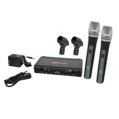 Galaxy Audio Dual Channel (UHF) EDX Wireless Handheld Microphone System