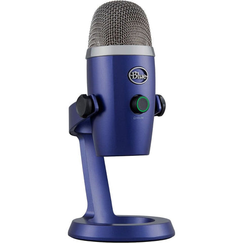 Blue Yeti Nano USB Microphone for Gaming, Streaming, Podcasting, Twitch, YouTube, Discord, Recording for PC and Mac, Plug & Play -Vivid Blue