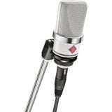 Neumann TLM 102 W Large-Diaphragm Cardioid Condenser Microphone Studio Set (White) Bundle with AKG K240 Studio Pro Headphone and XLR-XLR Cable