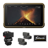 Atomos Ninja Ultra 5.2" 4K HDMI Recording Monitor Bundle with Atomos AtomX 5 and 7" Monitor Mount, Genaray 2x NP-F770 4400mAh Batteries and 2x Compact Chargers Kit and Anti-Static Cleaning Wipes