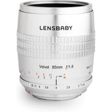 Lensbaby Velvet 85 for Canon M (Silver)