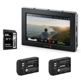 Blackmagic Design Video Assist 4K 7" HDMI/6G-SDI Recording Monitor Bundle Kit