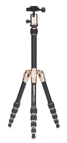 MeFOTO Aluminum Backpacker Travel Tripod Kit - Gold (A0350Q0A)