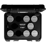 DZOFilm VESPID Retro 7-Lens Kit with Retro Silver EF Tool Kit & Hard Case