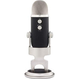 Blue Yeti Pro USB & XLR Microphone with HPC-A30 Studio Monitor Headphones and XLR 20' Cable Bundle