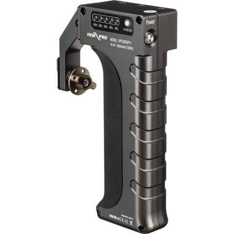 IndiPRO Tools Universal Power Grip for Devices with BMPCC 6K and 4K Battery (Gray)