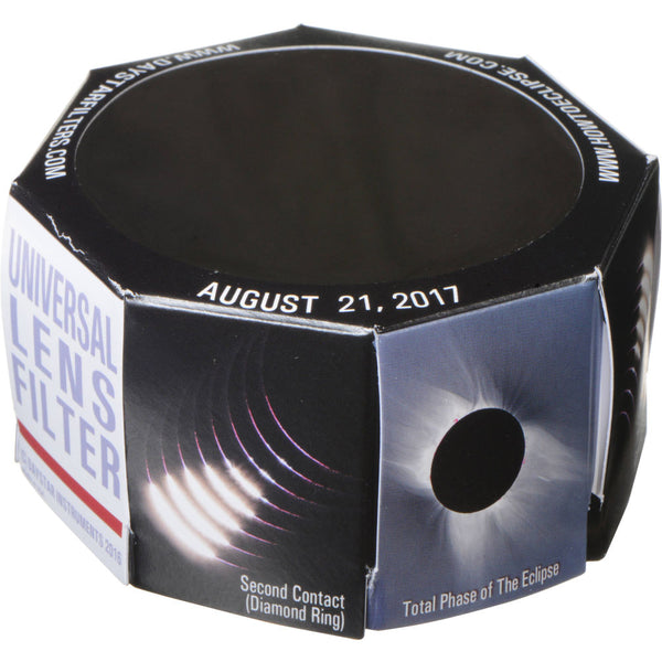 DayStar Filters 50mm White-Light Universal Lens Solar Filter (2-Pack, 50-69mm OD)