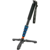 3 Legged Thing Punks Taylor 2.0 Magnesium Alloy Monopod Kit - Travel-Friendly Camera Monopod for Photographers & Videographers (TAYLORKITBLUE2.0)