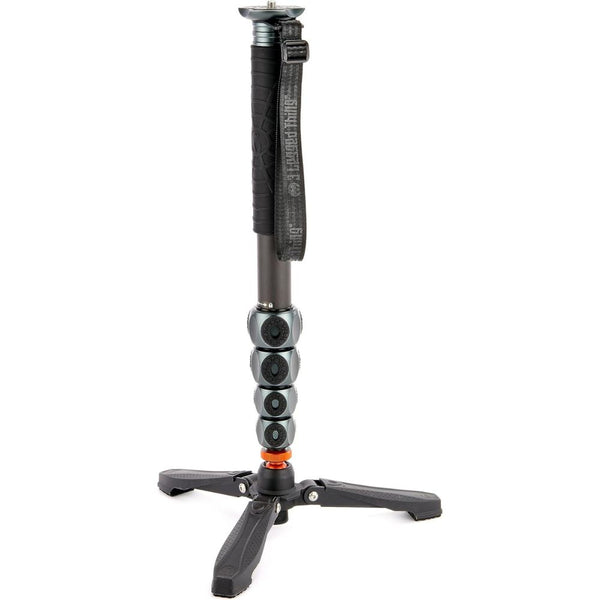 3 Legged Thing Legends Alana Carbon Fibre Monopod Kit - Travel-Friendly Camera Monopod for Professional Photographers & Videographers (ALANAKITGREY)