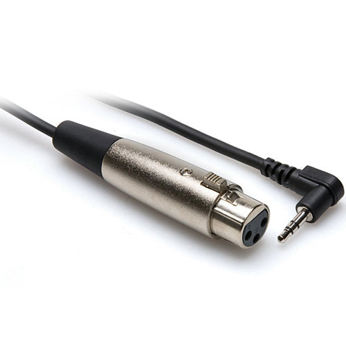 HOSA XLR (F) - 3.5mm Tip/Ring/Sleeve, (wired for dual mono), 1 ft.