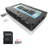 Reloop Tape 2 Portable Mixtape Recorder Bundle with 64GB Ultra UHS-I SDXC Memory Card