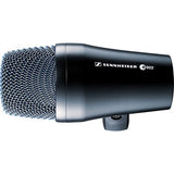 Sennheiser E902 Cardioid Dynamic Kick Drum Microphone with MS-5220T Short Tripod Microphone Stand and XLR Cable