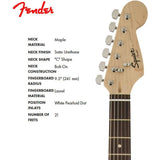 Fender Player Stratocaster Electric Guitar (Maple Fingerboard, 3 Color Sunburst) Bundle with Fender 10ft Instrument Cable (Straight/Straight), Fender Guitar 12-Pack Picks, and Fender 2" Guitar Straps