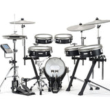 E F NOTE EFNOTE 3X Acoustic Designed Electronic Drum Set Bundle with Audio-Technica ATH-M50x Monitor Headphones (Black)