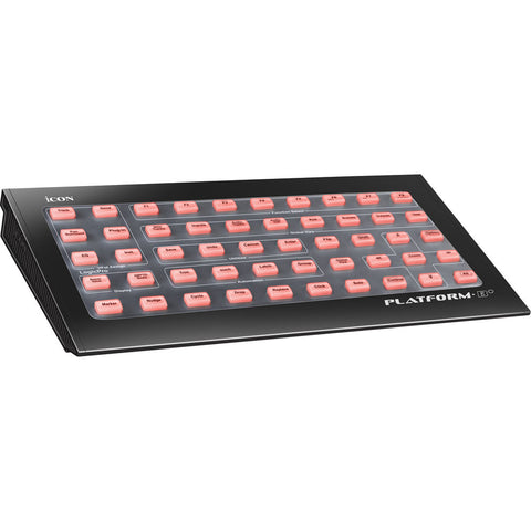 Icon Pro Audio Platform B+ - 50-Button Module for Platform M+ DAW Control Surface