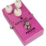 NUX Analog Delay Guitar Effect Pedal 100% analogue circuit ,warm sounding analog delay effect from the 80's