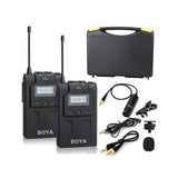 BOYA BY-WM6 UHF Professional Omni-Directional Wireless Lavalier Microphone System