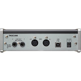 Tascam US-2x2 2-Channel USB Audio Interface with XLR-XLR Cable & Pop Filter Bundle