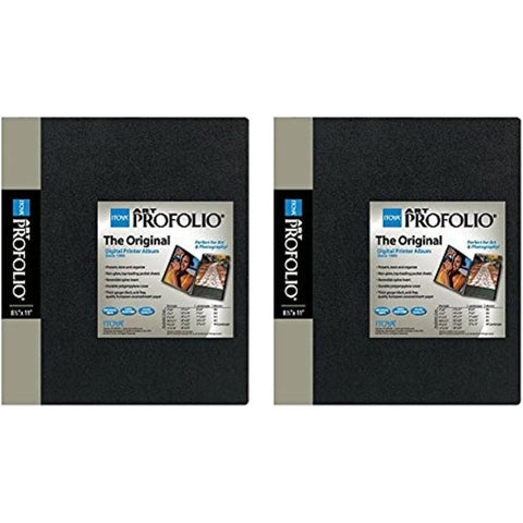 Itoya Original Art Profolio 8.5" x 11" Storage/Display Book (24 pages, 2-pack)