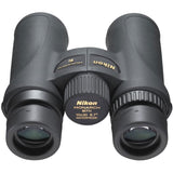 Nikon 7580 10x30 Monarch 7 ATB Binocular (Black) with Nikon Retractable Rangefinder Tether & Harness Strap Bundle