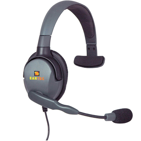 Eartec Max 4G Single Headset with Dual 3.5-2.5mm Connectors