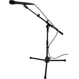 Sennheiser E902 Cardioid Dynamic Kick Drum Microphone with MS-5220T Short Tripod Microphone Stand and XLR Cable