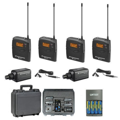 Sennheiser EW 100 ENG G3-A Dual omni-directional clip-on Microphone Kit System