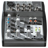 Blue enCORE 100 Dynamic Handheld Vocal Microphone (Black) with Behringer XENYX Compact Audio Mixer & 20' XLR Cable Bundle