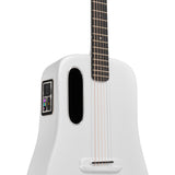 Lava Music ME 3 38" Touchscreen Acoustic Electric SmartGuitar with Gig Bag (White)