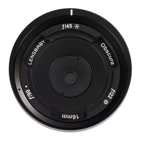 Lensbaby Obscura 16mm Pancake for Canon RF, MIL