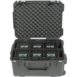 CHAUVET DJ Freedom Par T6 Battery-Powered RGB LED PAR with Wireless DMX (x6 pcs) Bundle with SKB iSeries 3i-201510PAR Chauvet Freedom PAR Case and Anti-Static Screen Cleaning Wipes (5-Pack)