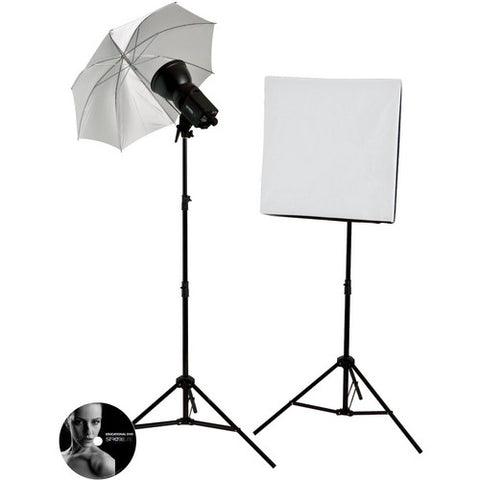 Westcott 242 Strobelite 2-Light Softbox/Umbrella Kit (Black)