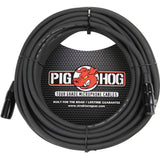 Pig Hog 8mm Microphone Cable 50' (2-Pack) Bundle
