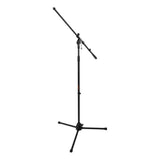 Shure SM57-LC Dynamic Instrument Microphone with Tripod Microphone Stand & XLR Cable Bundle