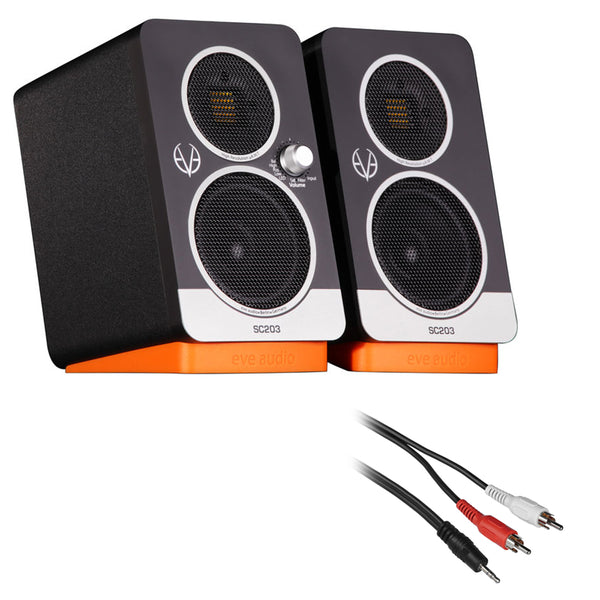 Eve Audio SC203 Master/Slave System Bundle with Y & Insert Cables