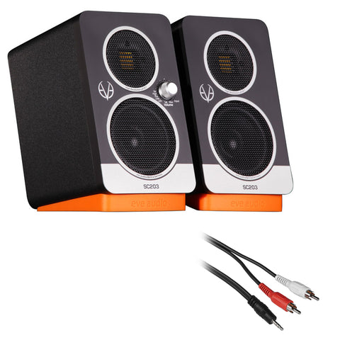 Eve Audio SC203 Master/Slave System Bundle with Y & Insert Cables