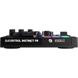 Hercules DJControl Instinct P8 Party Pack - DJ Controller and LED Wristband Lights