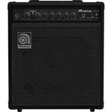 Ampeg BA-110V2 30W 1/X10 Combo Bass Amplifier with SC10W 10-Feet Instrument Cable, 6mm Woven & XCG-4 Classic Guitar Stand Bundle