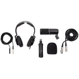 Rode RODECaster Pro Podcast Production Studio Bundle with Zoom ZDM-1 Podcast Mic Pack & 32GB Memory Card