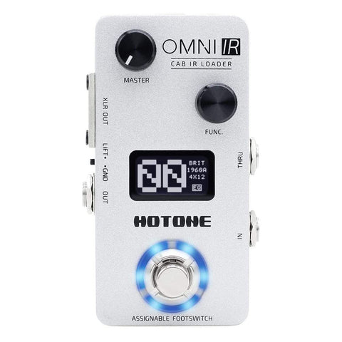 Hotone Omni IR Cab Impulse Response Cabinets Speaker Simulation Guitar Bass Effects Pedal