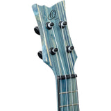 Ortega Guitars, 4-String Bamboo Series All Solid Concert Ukulele w/Bag, Right-handed, Stone Washed, (RUSWB-CC)