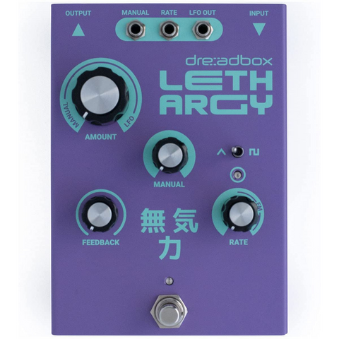 Dreadbox Lethargy 8 Stage Phaser Effect for Guitars and Synthesizers