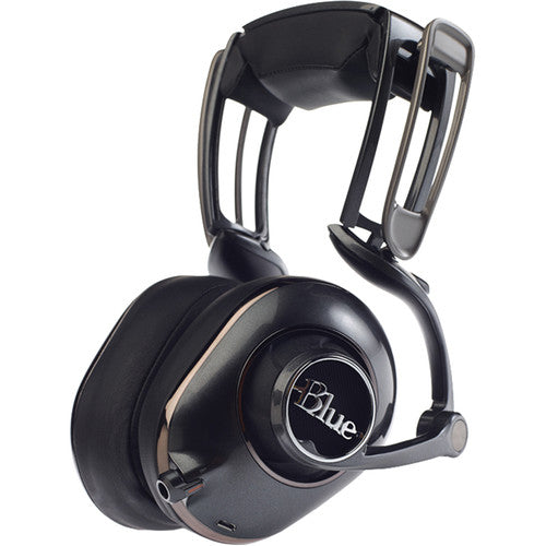 Blue Mix-Fi Powered High-Fidelity Headphones with Built-In Amplifier