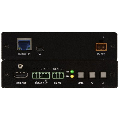 Atlona HDBaseT Scaler with HDMI & Analog Audio Outputs with Power Supply